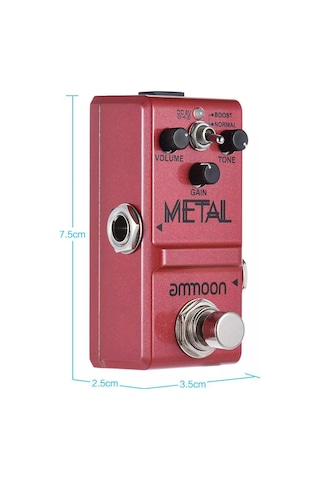 Ammoon Ap-15 Gitar Eq Heavy Metal Distortion Monoblok
