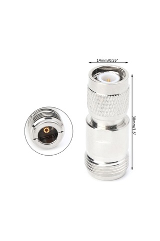 Sones Yönlendirici Konnektörünün Wifi Bağlantısı İçin Tnc Erkek - N Tipi Dişi Jak Vidalı Koaksiyel Adaptör