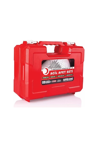 Süper Bag Acil Afet Seti Emergency Disaster Set Çok Renkli