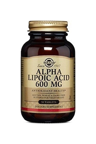 Solgar Alpha Lipoic Acid 600 Mg 50 Tablet