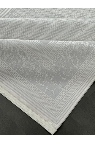 Woolen Halı Valentin Viscon Akrilik Halı 6257 Grı Renkli