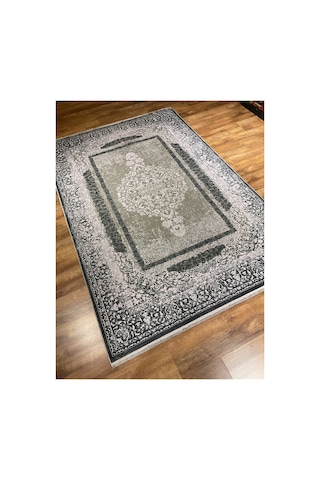 Qv00a Gri Beyaz Halı