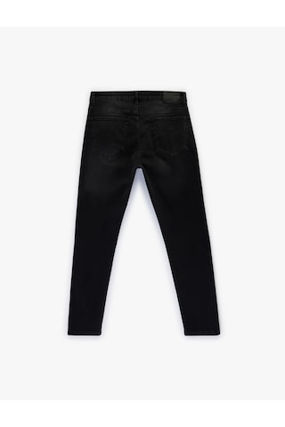 Koton Normal Bel Pamuklu 5 Cepli Slim Fit Jean Pantolon - Brad Jean Siyah 6sam40170nd Siyah