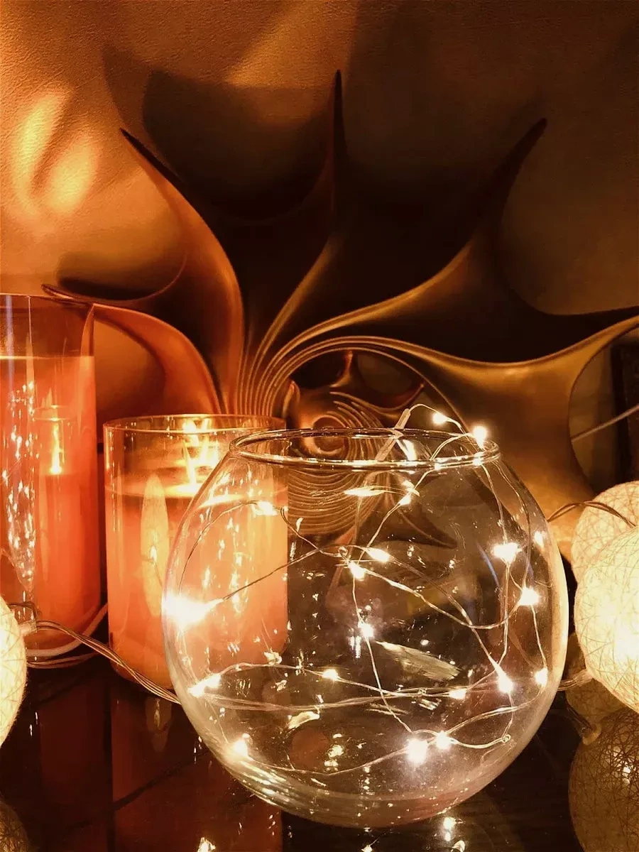 Familylove Pil İle Çalışan 1 Metrelik Buket İçin Çelenk, Ros Na İp Küçücük 182458168 Beyaz