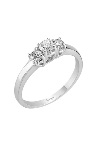 Sirius G Renk 0,38 Karat Pırlanta Tria Yüzük 0807R0042