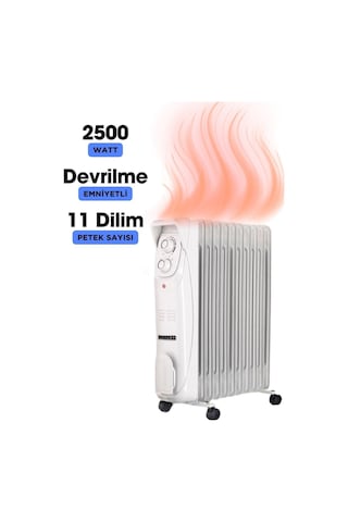 Süsler Sr-5711 11 Dilim Yağlı Radyatör