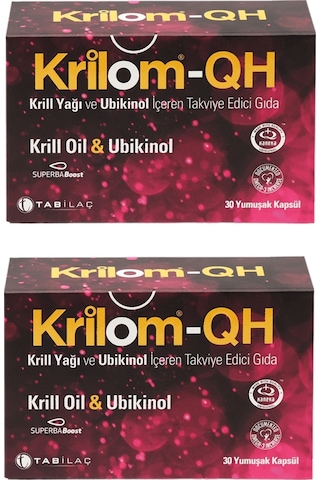 Krilom Qh 2 x 30 Yumuşak Kapsül