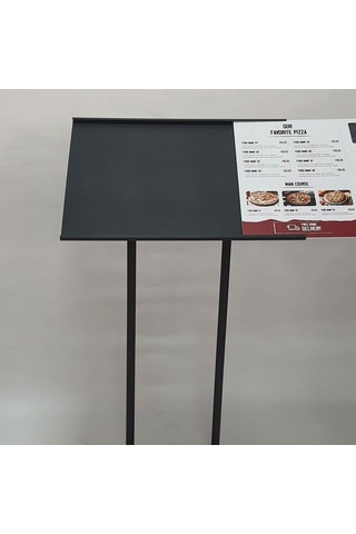 Restoran Önü Metal Menü Panosu 2xa3