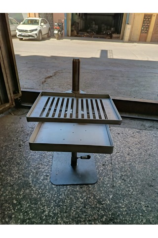 Bravon Outdoor Taşınabilir Kamp Mangalı , Paslanmaz Mangal , Ateş Çukuru,ayaklı , Katlanabilir Mangal