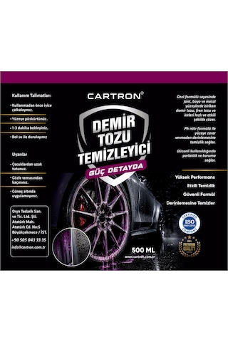 Cartron Demir Tozu Temizleyici 500ml