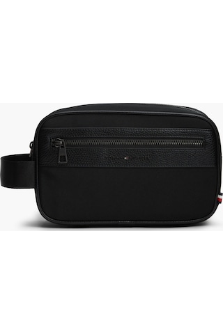 Tommy Hilfiger Th Repreve Washbag Erkek Siyah Çanta - Am0am14514