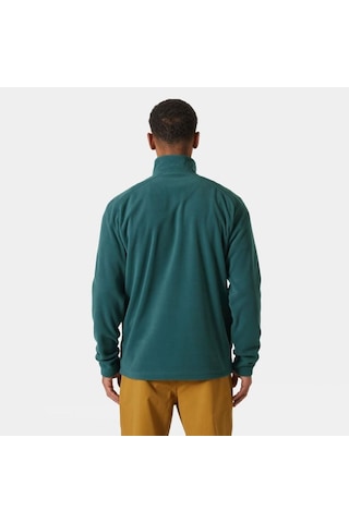 Helly Hansen Mount Fleece Erkek Yarım Fermuarlı Polar Hha..12001.hha.453 Yeşil