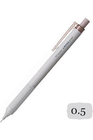 Tombow Mono Graph Lite Mekanik Versatil Uçlu Kalem 0.5 Gri Kahve Blisterli Dpa-122e