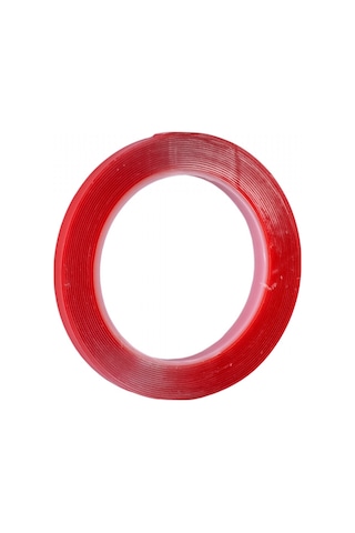 Carpi 10 Mm x 5 Mt Çift Taraflı Silikonlu Bant Şeffaf Br6570171