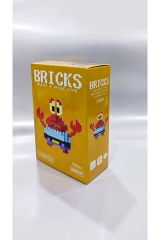 Twins Stars Mr.krabs Figür 3d Yapboz Puzzle Yapı Taşları Bricks Karakter Figürü