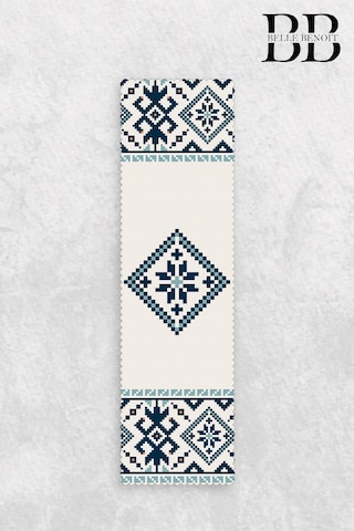 Belle Benoit Baskılı Amerikan Servisi Runner 140x40 Cm Desen39
