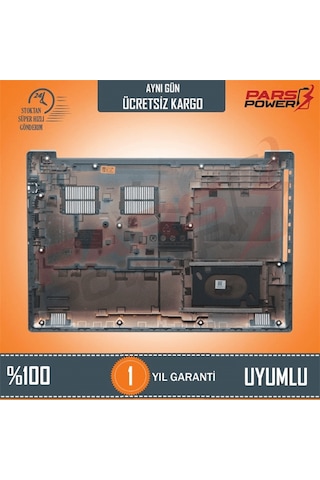 Lenovo Uyumlu ideaPad 330-15IKB 81DE02JCTX Notebook Alt Kasa - Laptop AltKasa (Pars Power) Füme 137408