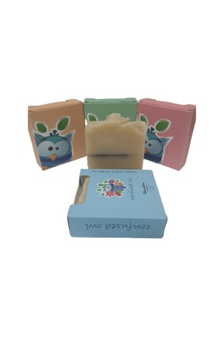 Confused Owl Organik Katı Shea Sabunu 1 Adet