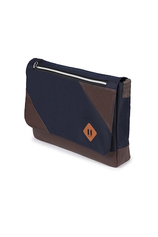 Strong 15.6 İnch Laptop Bölmeli Omuz Askılı Postacı Çantası Kft03 Lacıvert Çok Renkli