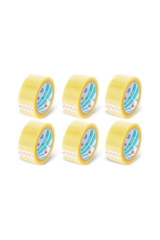 Nuga 45 MM x 100 M Şeffaf Koli Bandı Akrilik 24 Adet