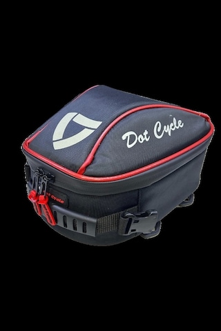 Dot Cycle Depo Üstü Çanta Topbox Siyah