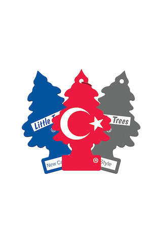 Little Trees 3'Lü Set Türk Bayrağı/New Car/City Style Asma Koku