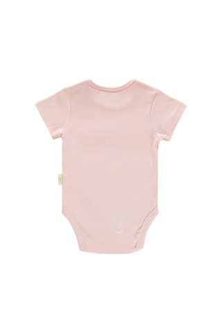 Civil Baby Bebek Organik Çıtçıtlı Badi 0-18 Ay Pembe 14330R022SS1-2 Pembe