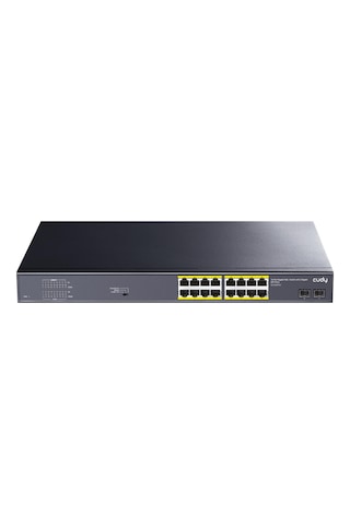 Cudy GS1020PS2 16 Port Gigabit 200 W 250m Poe+ Gigabit SFP CCTV Vlan Metal Switch