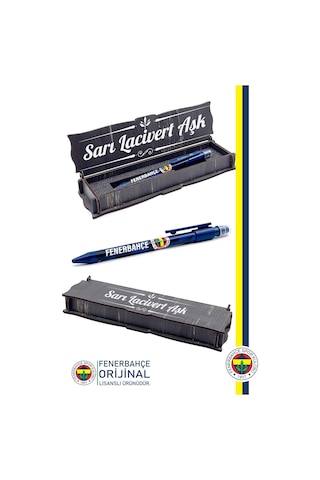 Fenerbahçe Lisanslı Versatil Uçlu Kalem 0.7 Ahşap Kutulu
