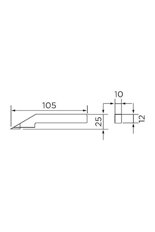 Fett 0-600mm Asimeto Tek Kolon Dijital Yükseklik Mihengiri As-625240