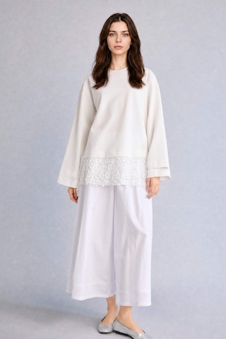 Defacto Loose Fıt Uzun Kollu Ecru Tunik H4443ax26sper105 Ekru-er105