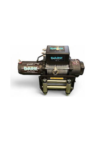 Dark Vinç 4500lb Çelik Halatlı 12v Atv-utv Vinç Tambur