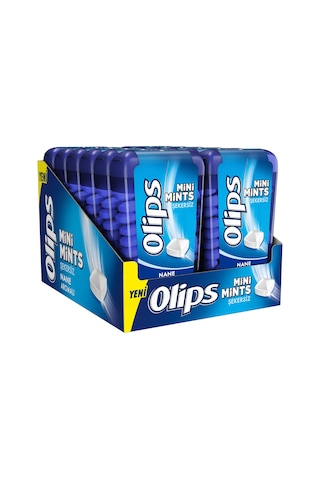 Olips Mini Mints Şekersiz Nane aromalı 12 x 12.5 G