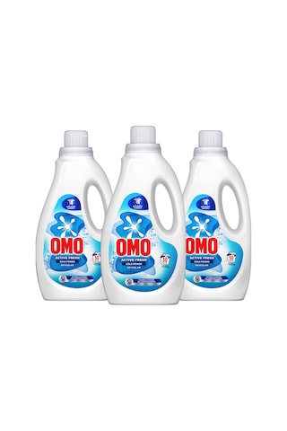 Omo Active Fresh Cold Power Beyazlar İçin Sıvı Deterjan 1500 Ml X3 Diğer