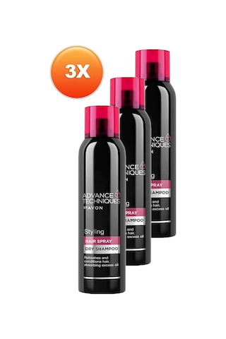 Avon Advance Techniques Styling Kuru Şampuan 3 x 150 ML