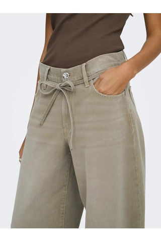 Only Onlgianna Mw Straight Kadın Denim Pantolon 15376953 Yeşil