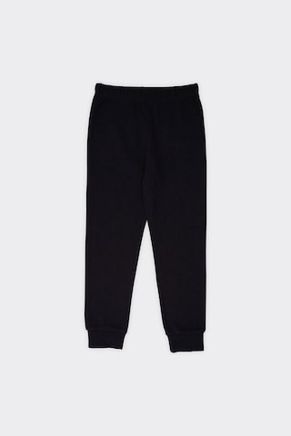 Panço Erkek Çocuk Beli Lastikli Siyah Pijama Altı