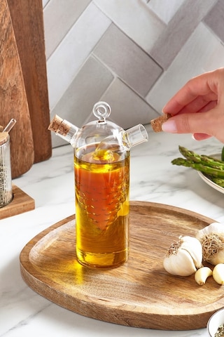Karaca Ronda Cam Yağlık Ve Sirkelik 250 Ml Şeffaf