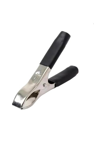 5cm Krokodil Akü Maşa Küçük Boy Kırmızı+ Siyah- 4lü Takım Set