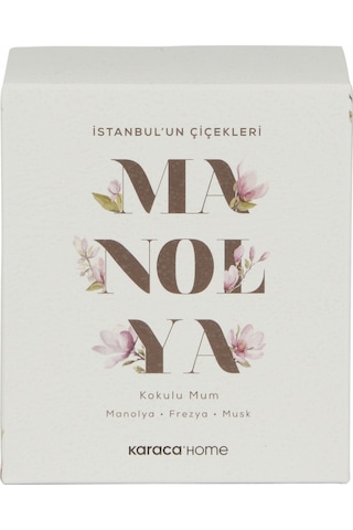 Karaca Home İstanbulun Çiçekleri Serisi Kokulu Mum Manolya 153.09.01.5941