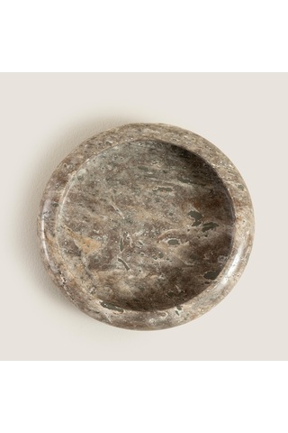 Silver Travertine Dekoratif Kase Natural