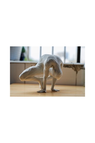 Yoga/meditasyon Yapan İskandinav Tarzı Biblo Heykel Figür Dekor Dekorasyon Hediyelik Denge Ve Huzur 1