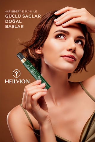Heilvion Biberiye Suyu Saç Dökülme Karşıtı Ve Hızlı Saç Uzatma Etkili Saf Saç Toniği 100 ML