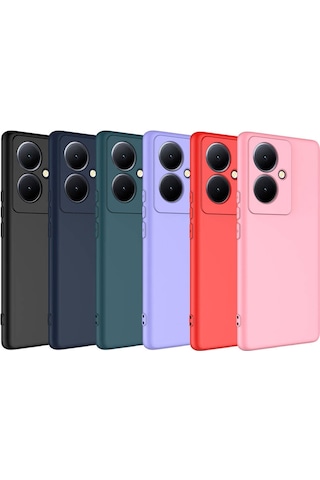 Rba Aksesuar Vivo V29 Lite 5g Kılıf Rba Mara Lansman Kapak - Siyah Siyah
