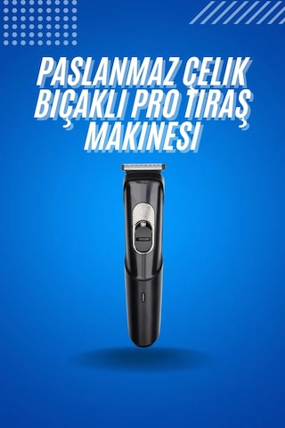 Ense Kesme Makinesi Şarjlı Saç Sakal Tıraş Makinesi Taşınabilir Diğer