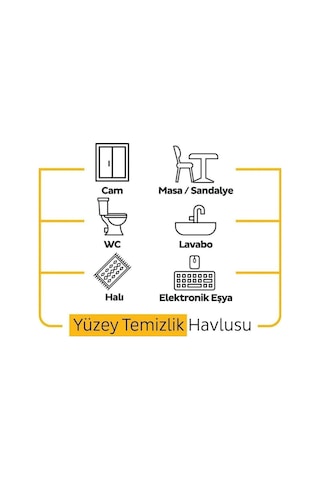 Sleepy Easy Clean Arap Sabunlu Yüzey Temizlik Havlusu 100'lü X 12 Adet Diğer