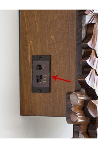 Eastar Yüzde 100 Masif Ahşap Guguklu Duvar Saati