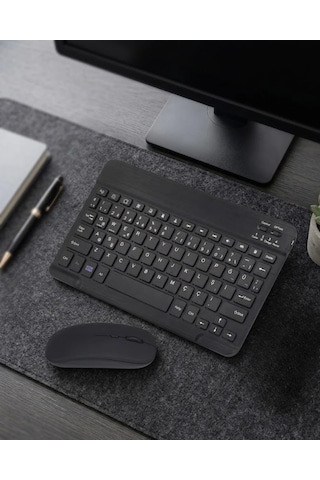 Mey Najmaddin Bluetooth Klavye Mouse Seti Taşınabilir Wireless Bilgisayar Aksesuarı Najmaddin