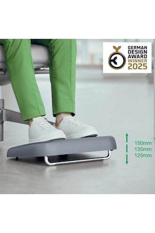 Leitz Ergo Ayarlanabilir Ayak Desteği Gri - Kod:65460089