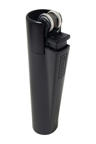 Clipper Metal Çakmak Siyah